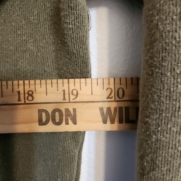 Dex Top Long Sleeve Blouse Sage Color with beaded Size S, Casual, Urban Chic - Picture 10 of 12